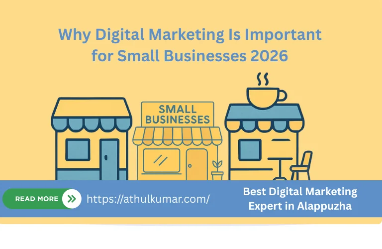 Online marketing strategies explained by Athul Kumar, digital marketing expert in Alappuzha